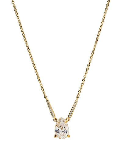 Nadri Colette Crystal Short Pendant Necklace
