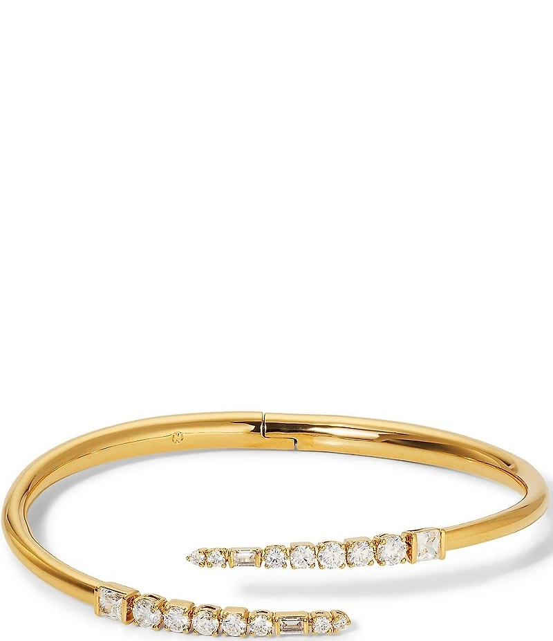 Nadri Delphine Bypass Cuff Bracelet