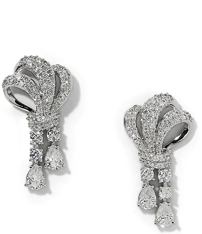 Nadri Eros Small Knot Drop Earrings