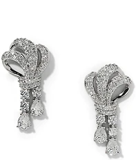 Nadri Eros Small Knot Drop Earrings