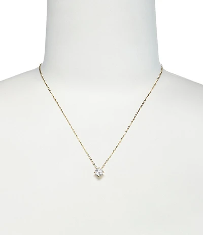 Nadri Floating Cubic Zirconia Pendant Necklace