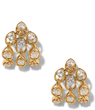 Nadri It Girl J Hoop Earrings