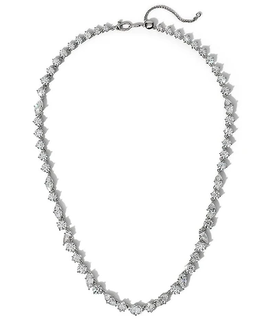 Nadri Lucia Mixed Rhinestone Collar Necklace