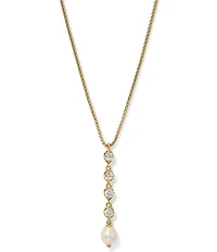 Nadri Maiden Pendant Y Necklace