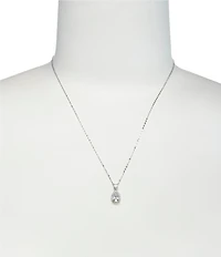 Nadri Pear Pendant Necklace