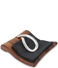 Nambe Breeze Napkin Holder