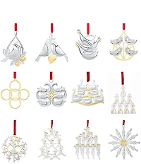 Nambe Holiday 12 Days of Christmas Ornaments Set