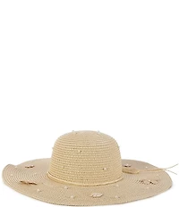 Natasha Accessories 3D Flower Floppy Hat