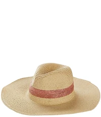 Natasha Accessories Chevron Braid Cowboy Hat