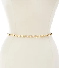 Natasha Accessories Connect Link Chain Belt