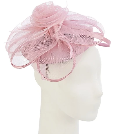 Natasha Accessories Crinoline Flower Loop Fascinator