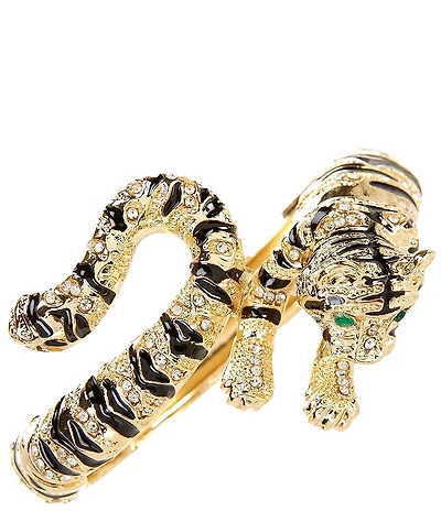 Natasha Accessories Crouching Tiger Cuff Bracelet