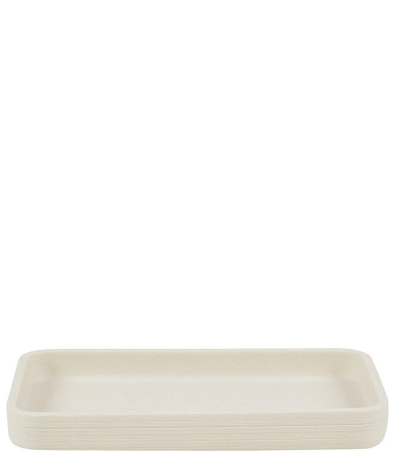 Natori Infinity Bath Collection Resin Sand Textured Bath Tray