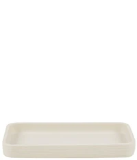 Natori Infinity Bath Collection Resin Sand Textured Bath Tray