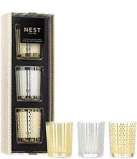 NEST New York Festive Votive Candle Trio