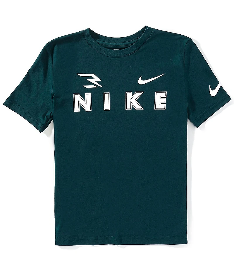 Nike 3BRAND by Russell Willson Big Boys Short-Sleeve Logo T-Shirt