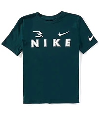 Nike 3BRAND by Russell Willson Big Boys Short-Sleeve Logo T-Shirt