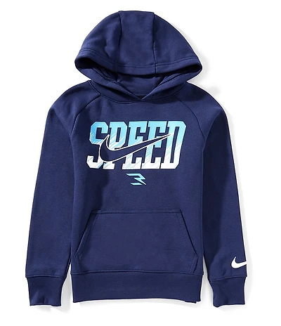 Nike 3BRAND by Russell Wilson Big Boys Long Sleeve RWB Speed Of Light Hoodie