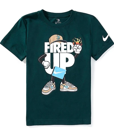 Nike 3BRAND by Russell Wilson Big Boys Short-Sleeve Fired Up T-Shirt