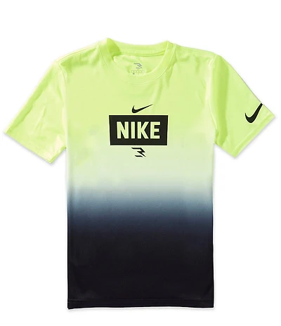 Nike 3BRAND By Russell Wilson Big Boys Short Sleeve Gradient Dri-Fit T-Shirt