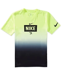 Nike 3BRAND By Russell Wilson Big Boys Short Sleeve Gradient Dri-Fit T-Shirt