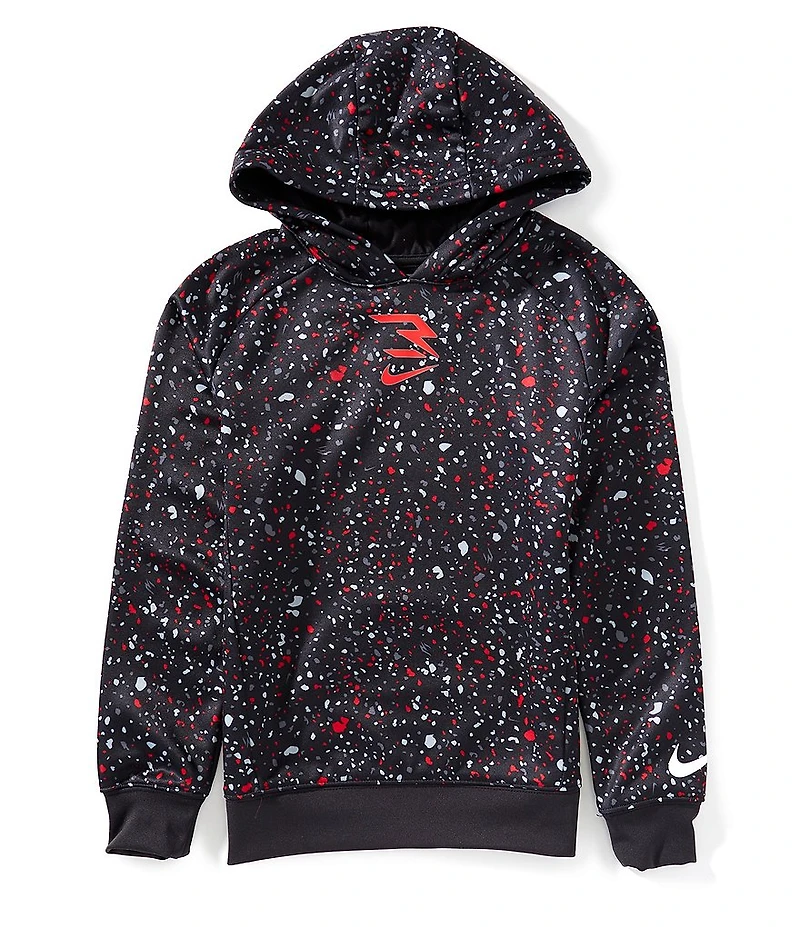 Nike 3BRAND By Russell Wilson Big Boys Speckle AWB Splatter Hoodie