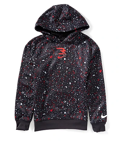 Nike 3BRAND By Russell Wilson Big Boys Speckle AWB Splatter Hoodie