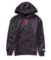 Nike 3BRAND By Russell Wilson Big Boys Speckle AWB Splatter Hoodie