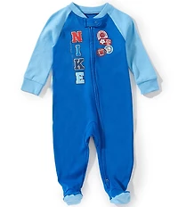 Nike Baby Boys Sportswear Cotton Footed Coverall