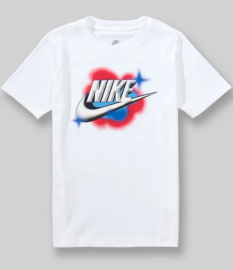 Nike Bid Kids Short Sleeve Graphic 3D Sportswear T-Shirt