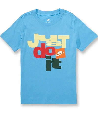 Nike Big Boy Club Fam Short Sleeve T-Shirt