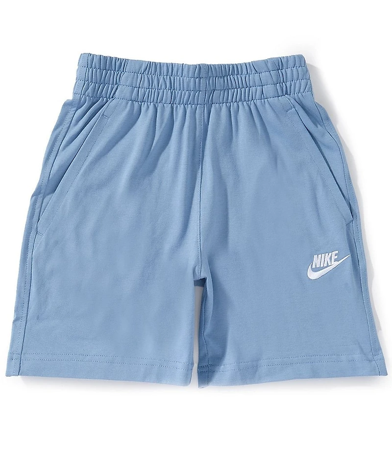 Nike Big Boys 6#double; Knit Shorts