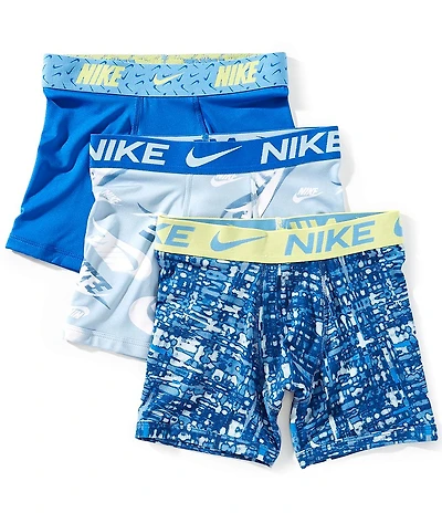 Nike Big Boys Microprint Boxer Brief 3-Pack