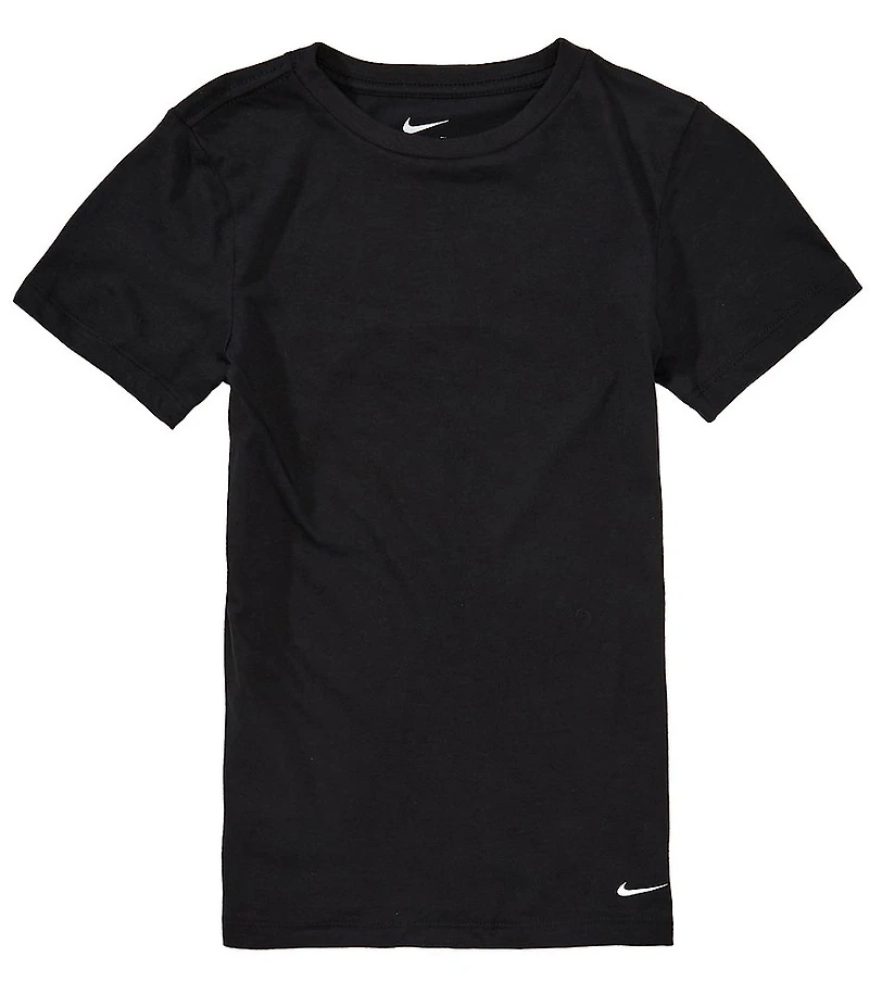 Nike Big Boys Short Sleeve Crew Undershirt 2-Pack