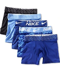 Nike Big Boys Holiday Boxer Brief 5-Pack