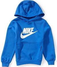 Nike Big Boys Long Sleeve Fleece Hoodie