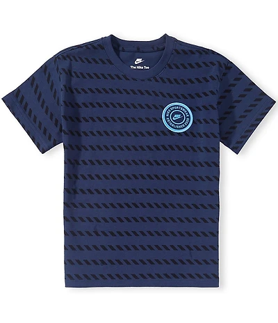Nike Big Boys Max90 Striped T-Shirt