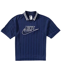 Nike Big Boys Polo Stripe Short Sleeve Jersey