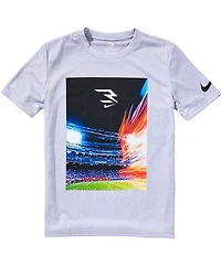 Nike Big Boys Short Sleeve Dri-Fit Stadium T-Shirt