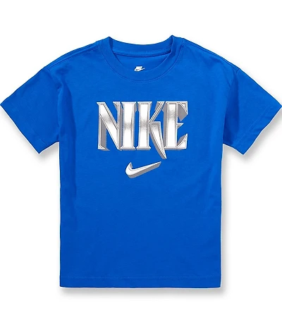 Nike Big Boys Short Sleeve Shadow Logo T-Shirt