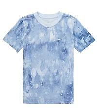 Nike Big Boys Short Sleeve Tie-Dye T-Shirt