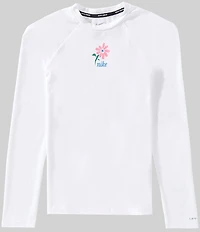 Nike Big Girls Long Sleeve Hydroguard Top