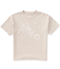 Nike Big Girls Short Sleeve Nike T-Shirt