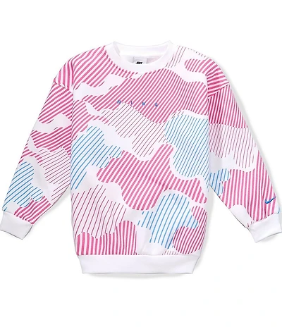 Nike Big Girls Sportwear Club Fleece Sweatshirt