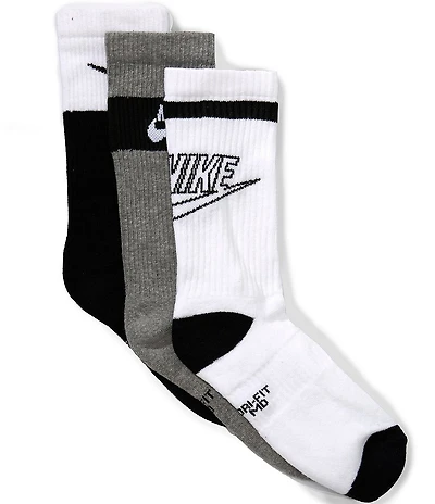 Nike Kids' Cushioned Crew Sock 6 Pack (Youth)