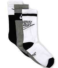 Nike Kids' Cushioned Crew Sock 6 Pack (Youth)