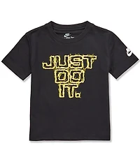 Nike Little Boys Short-Sleeve Lightning #double;Just Do It#double; T-Shirt