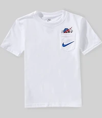 Nike Little Boys Short Sleeve Peace Boxy T-Shirt