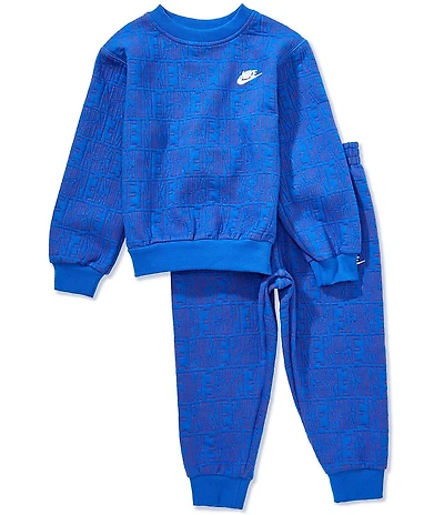 Nike Little Boys Sportswear Glow With Me Novelty Pants 2-Piece Set