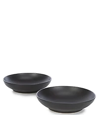Noble Excellence Astoria Glazed Dinner Bowls, Set of 2